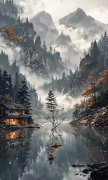 a photo taken with a very nice looking landscape
