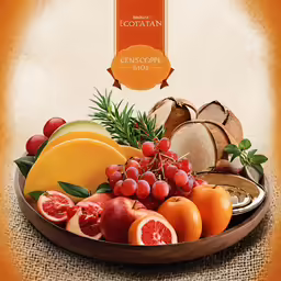 an image of a plate with different types of foods