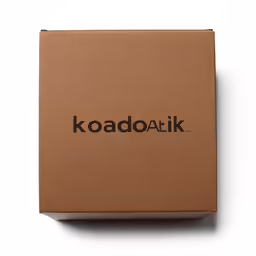 the box has the logo of the company on it