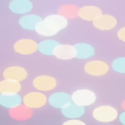 several blurry circles are on a pastel background