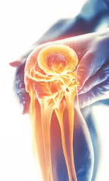 a person holding their hands with the bones visible