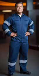 a man in uniform is posing for a picture