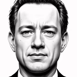 a man in a suit with black hair