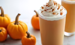 the drink has whipped cream on top