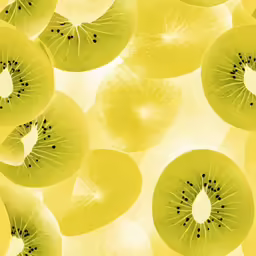 a group of sliced limes sit next to each other