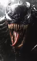 an image of the mouth of a monster in a scene