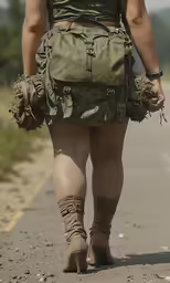 an image of a person wearing military gear