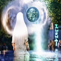 an image of a man in the water