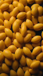 a bunch of shelled nuts are stacked up together