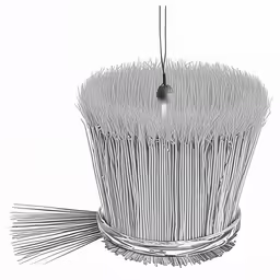 a drawing of a whisk shaped like a basket
