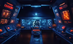 the computer room contains many different types of equipment