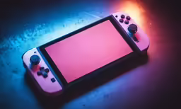a close up of a video game controller