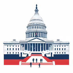 people walk through front of the u s capitol building