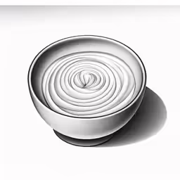 the image is black and white, with an abstract design
