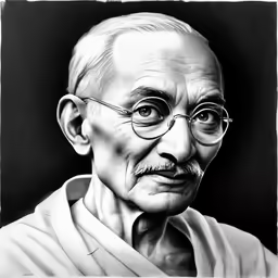 portrait drawing of a man with glasses