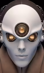 a white mann wearing headphones and lights
