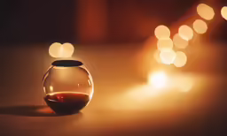 a glass filled with some kind of liquid